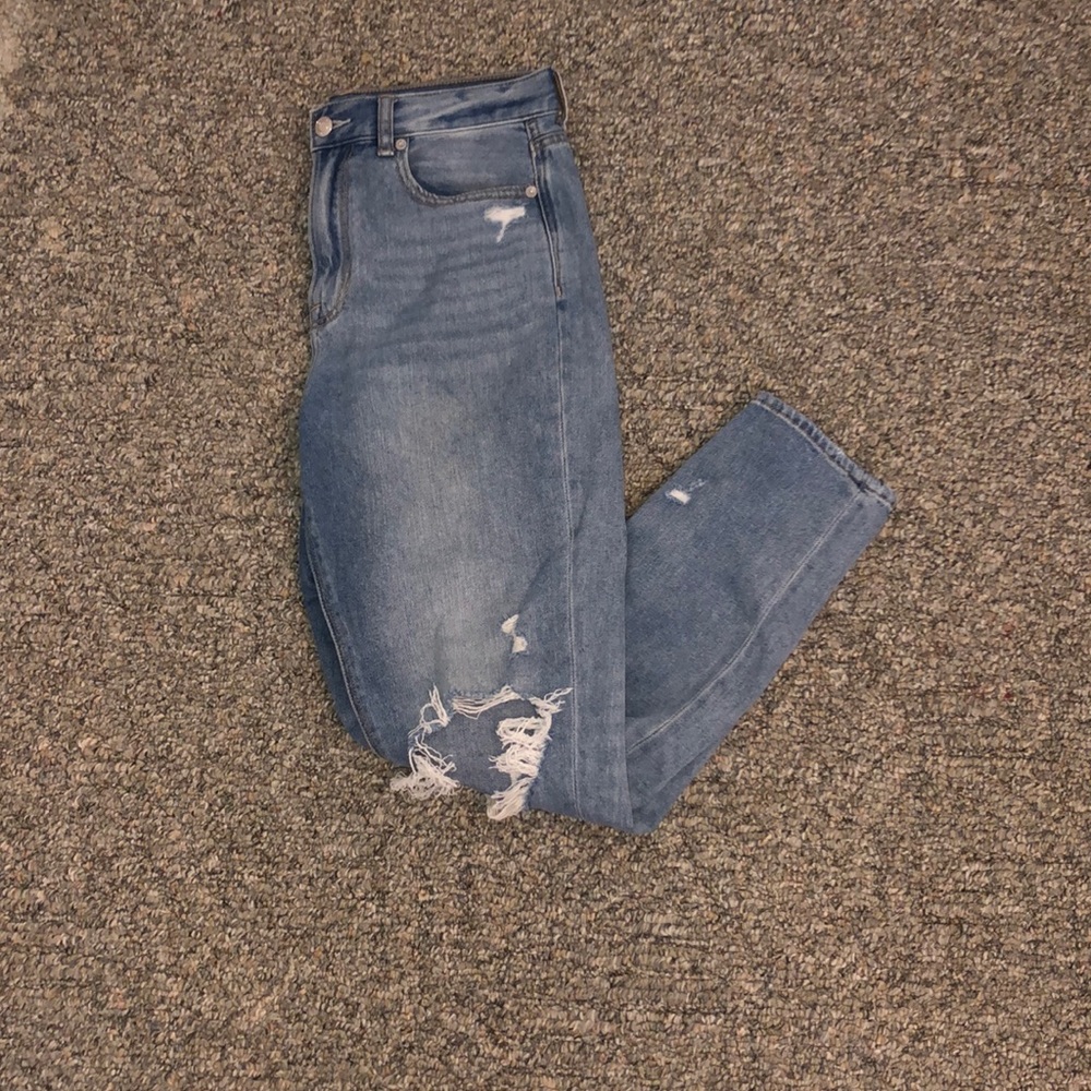 American Eagle mom jeans.